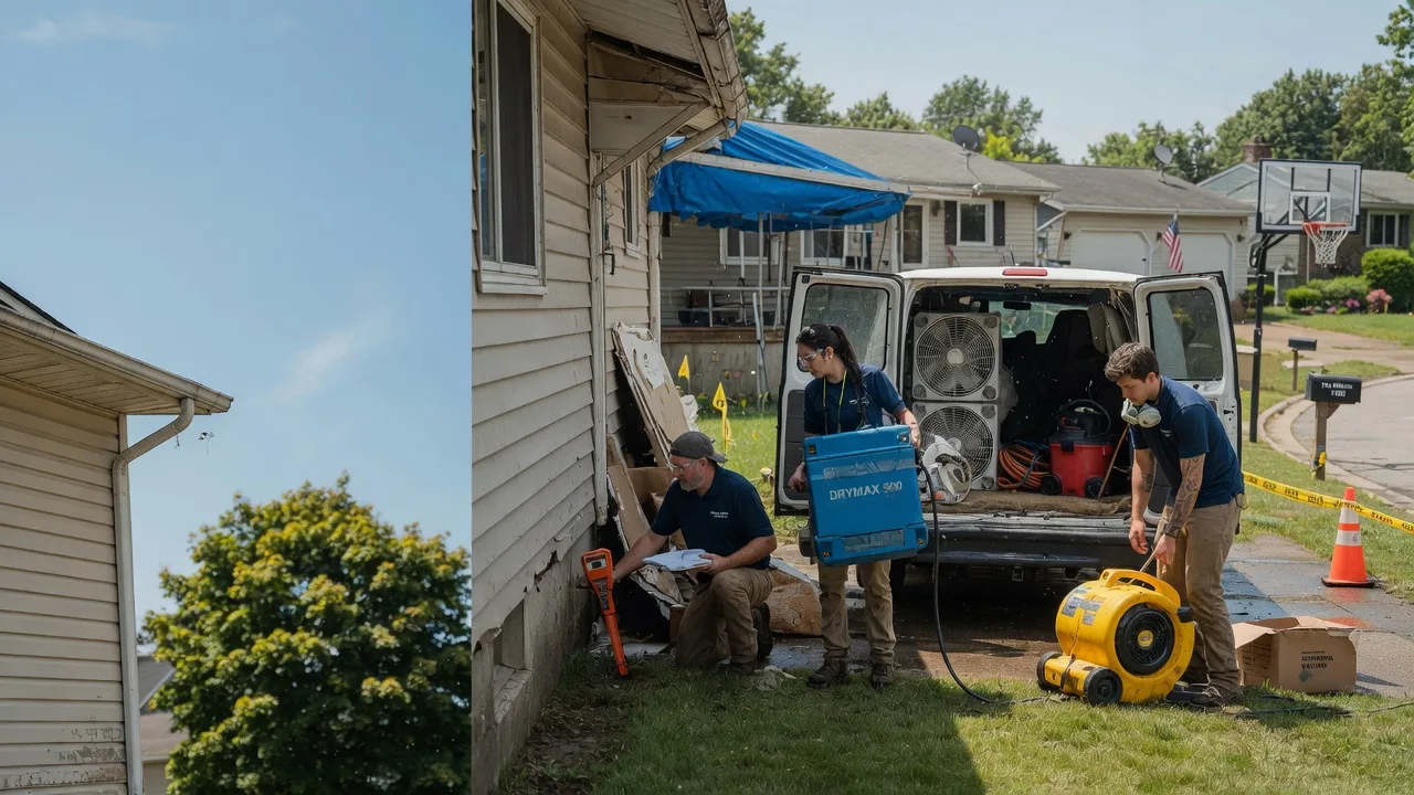 Ceiling Leak Cleanup in Conestoga, PA near me